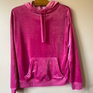 ✨3/$20✨ George Women’s Pink Velour Long Sleeve Hoodie